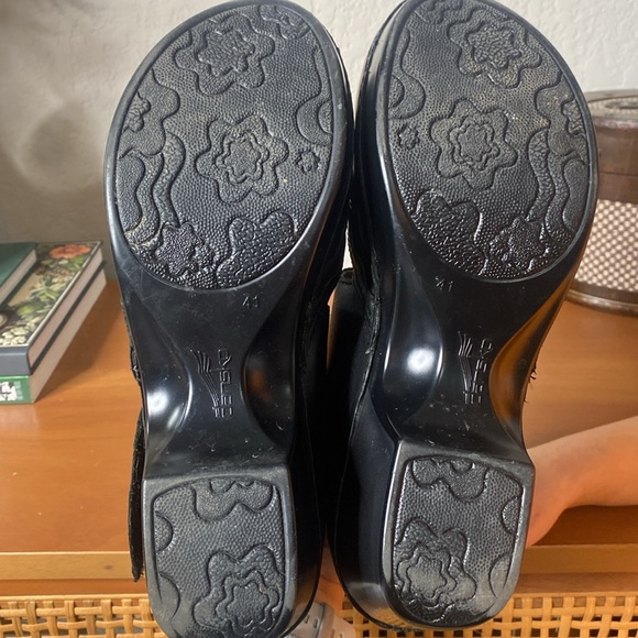 Dansko Harlow Mary Jane Clogs Black Leather - Picture 6 of 10